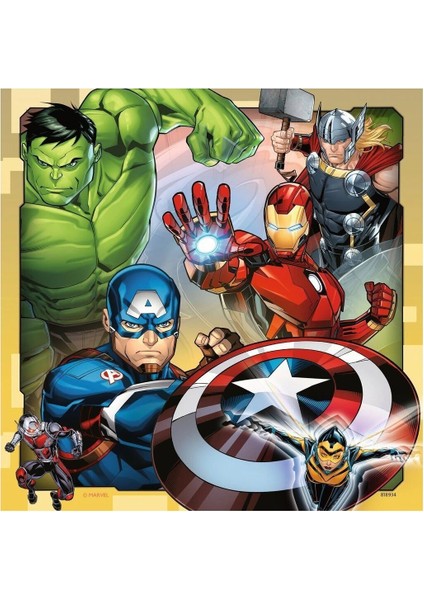 80403 Marvel Avengers 3X49 Parça Ravensburger Puzzle fiyatları