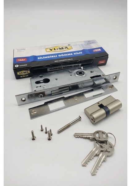 Kaliteli ve Güvenliğiniz Için Sağlam ve Dayanıklı Çözüm Silindirli Gömme Kilit Yuma