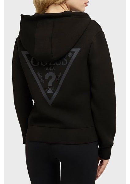 Allie Regular Fit Kapüşonlu Uzun Kollu Spor Sweat V3RQ11K7UW2 Bayan Sweat V3RQ11K7UW2 Jblk modelleri