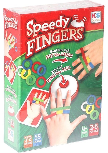 25113 Speedy Fingers Kutu Oyunu