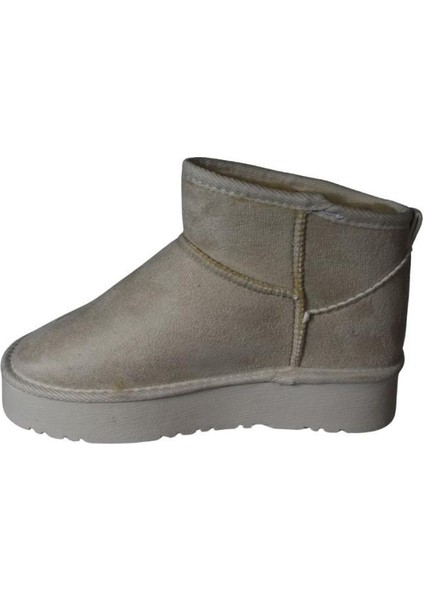 Yazkış Kadın Deve Tüyü Siyah Içi Yünlü Bilekten Kalın Taban Mini Bot modelleri