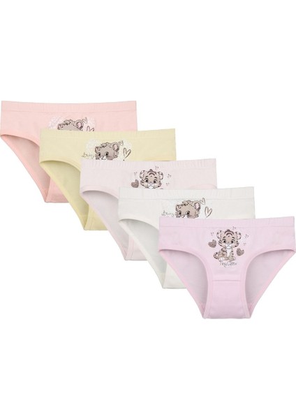 5'li Kız Çocuk Külot