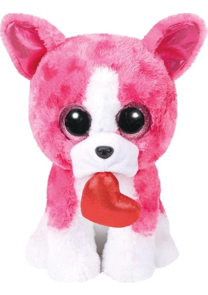Ty Beanie Boo´s Pembe Köpek Romeo Peluş 25 cm fiyatları