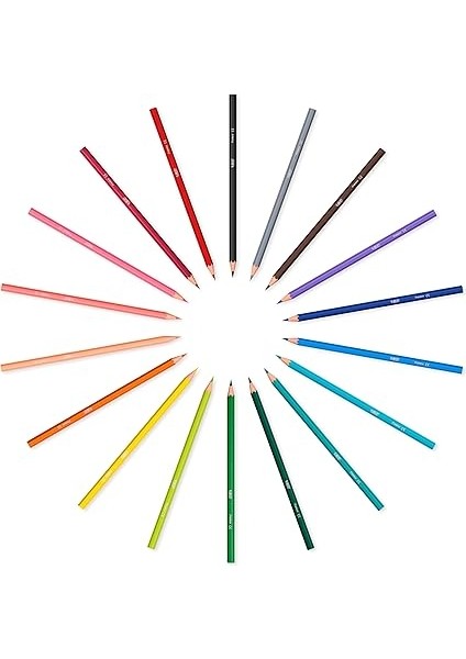 Kids Tropicolors Kuru Boya Kalemi 24 Renk, Kıymık Oluşturmaz, Ağaç Kesilmeden Üretilmiştir, Çiğnemeye Dayanıklı fiyatları