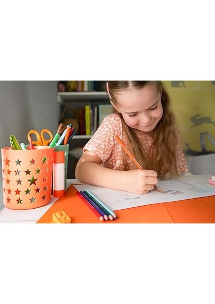 Kids Tropicolors Kuru Boya Kalemi 24 Renk, Kıymık Oluşturmaz, Ağaç Kesilmeden Üretilmiştir, Çiğnemeye Dayanıklı modelleri