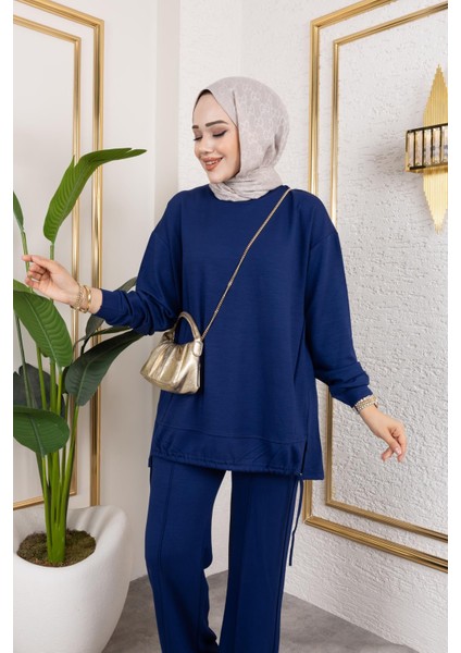 Bağcıklı Modal Ikili TAKIM-5065 Lacivert fiyatları