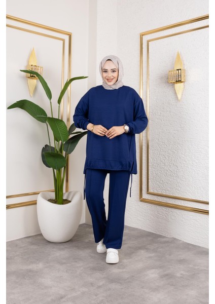 Bağcıklı Modal Ikili TAKIM-5065 Lacivert fırsatları