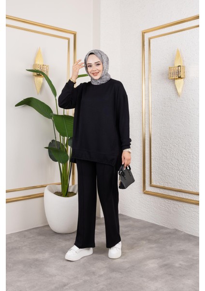 Bağcıklı Modal Ikili TAKIM-5065 Siyah modelleri