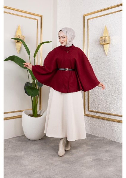 Ithal Kaşe PANÇO-6061 Bordo indirimleri