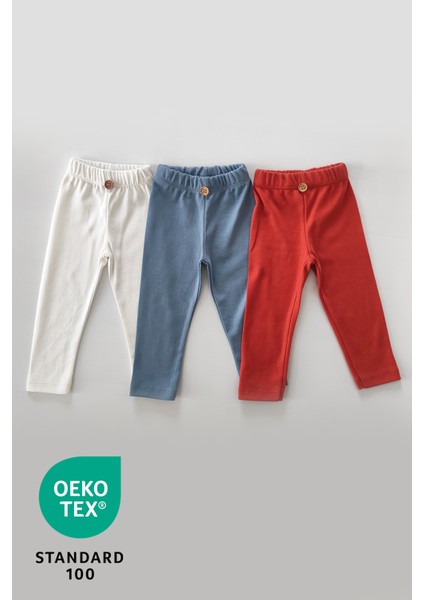 Space 3lü %100 Pamuk Bebek Tayt Pantolon Set modelleri