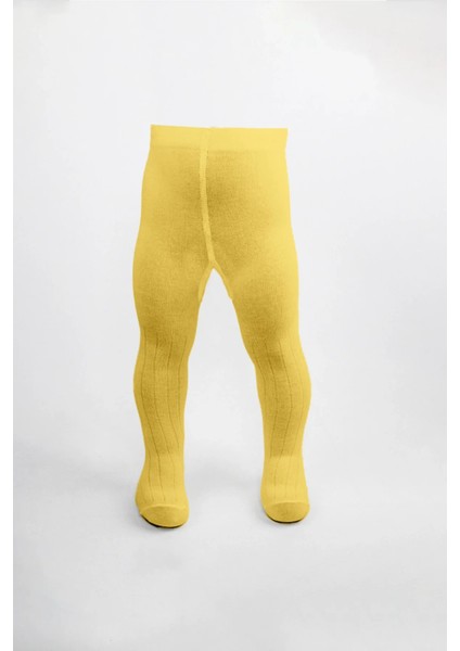 Bistyle Derby Mix Tekli Penye Külotlu Çorap BS50102M Sarı indirimleri