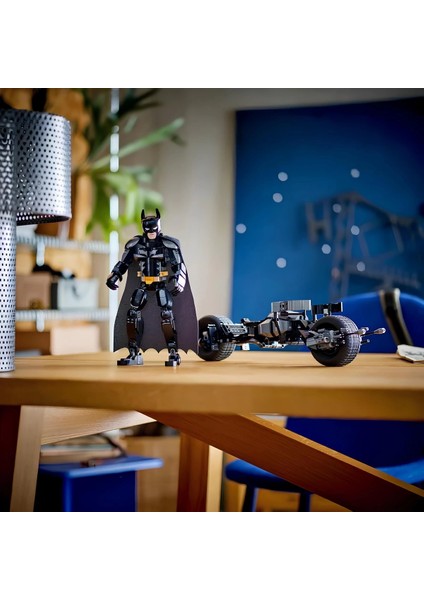 LEGO Dc Batman: Batman Yapım Figürü ve Bat-Pod Motosiklet 76273 fırsatları