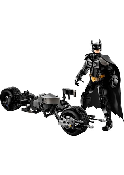 LEGO Dc Batman: Batman Yapım Figürü ve Bat-Pod Motosiklet 76273 indirimleri
