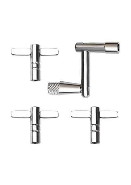 4 Adet Davul Anahtarı, Davul Akort Anahtarı, Davulcular Için Akort Anahtarı, Davul, Vurmalı Çalgı, Perküsyon Enstrümanları 1-Z ve 3 T Anahtar, Gümüş fiyatları