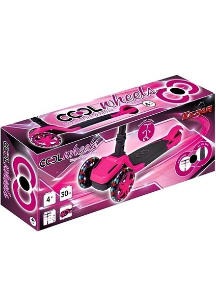 Cool Wheels Tulpar Işıklı Katlanabilir Scooter Pembe modelleri