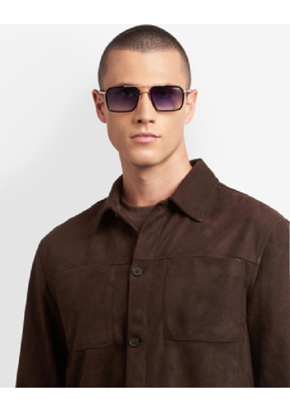 Erkek Köşeli Güneş Gözlüğü CA 362/S OIT Siyah kırmızı Kemik Sapla fiyatları