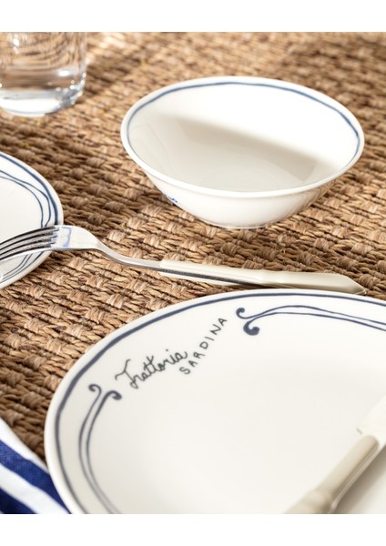 Poisson 2 Kişilik 6 Parça Yemek Seti - Lacivert fiyatları