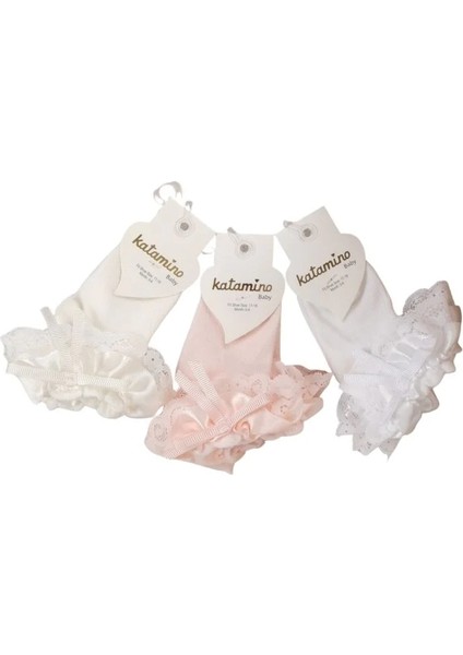 Katamino Hayden Aks. Kız Bebek Soket Çorap K46230 Asorti