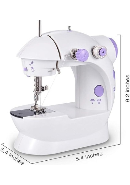 Portatif Dikiş Makinesi Mini Dikiş Makinesi Iki Telli Iki Hızlı Pedallı Mini Boy fiyatları