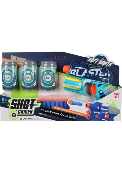 Hedefli Dart Tabancası 19 cm fırsatları