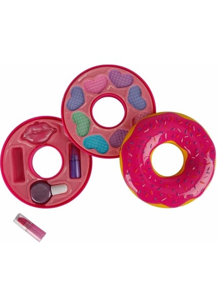 Donut Şekilli 2 Katlı Makyaj Güzellik Seti fiyatları