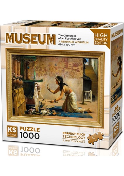Ks Games The Obsequies Of An Egyptian Cat Puzzle 1000 Parça 20668