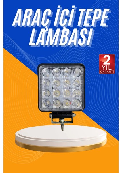 Tepe Lambası Araç Sis Lambası LED Işık Tüm Cihazlara Uyumlu