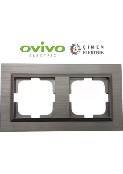 Bakır Ikili Çerçeve Quantum - Priz ve Anahtar Için Uyumlu Çerçeve