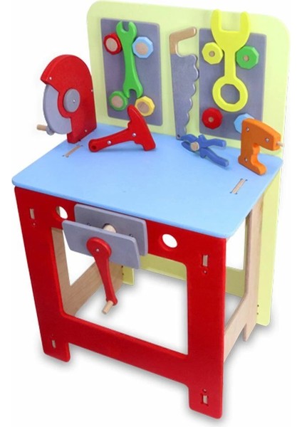 1014 Ahşap Tamirci Tezgahı - Lulubere Oyuncak fiyatları