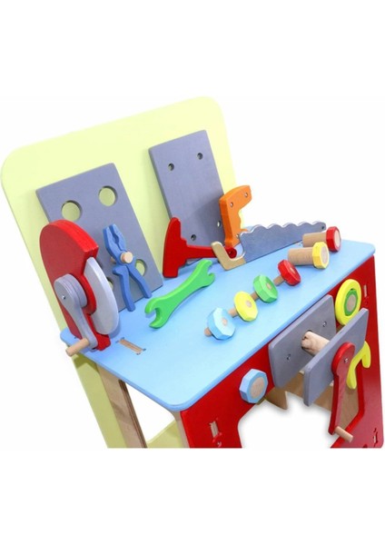 1014 Ahşap Tamirci Tezgahı - Lulubere Oyuncak modelleri