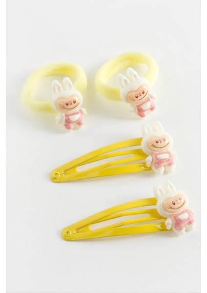 Labubu Pens Lastikli Toka 4 Adet fiyatları