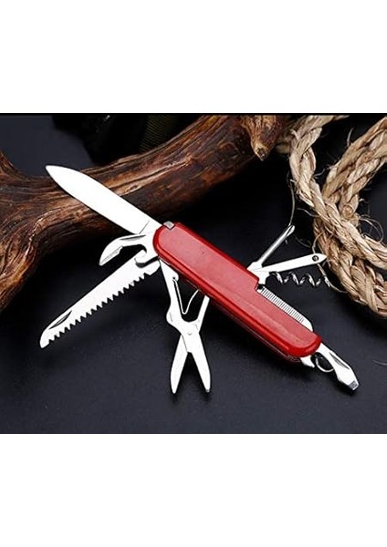 11 Fonksiyonlu Isviçre Outdoor Kamp Cep Çakısı fiyatları