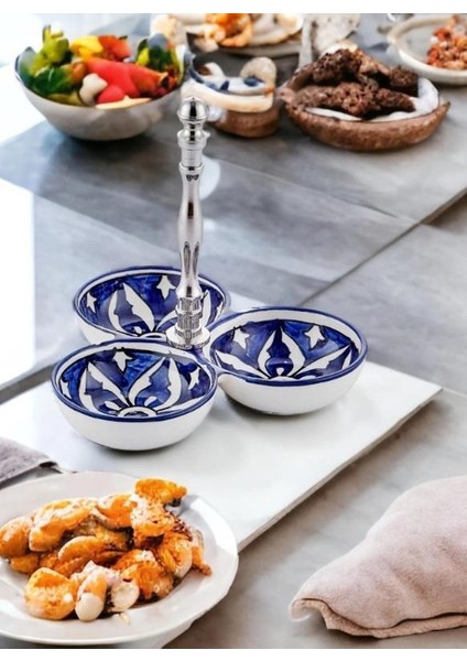 Corallo Çerezlik 3 Bölmeli 19X19X19 cm