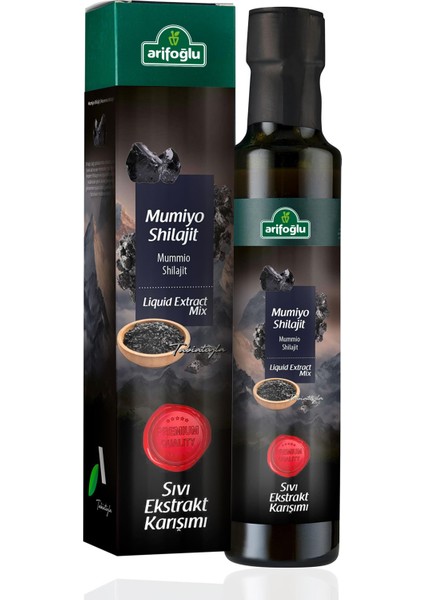 Mumiyo Shilajit Sıvı Ekstraktı 225 ml