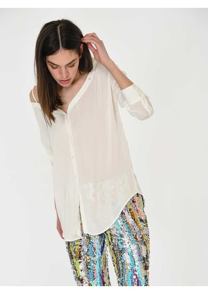 Omuz Detaylı Bluz Krem Y1913071_047 modelleri
