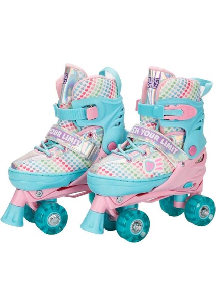 Rising Sports Işıklı 4 Teker Ayarlanabilir Paten 34-37