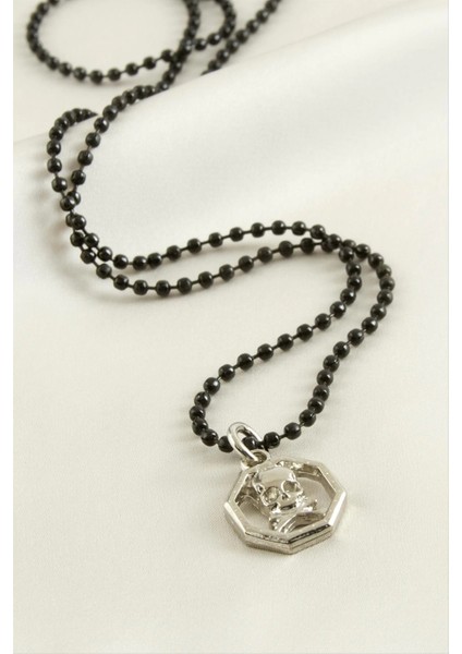 Kuru Kafa Top Zincirli Erkek Kolye