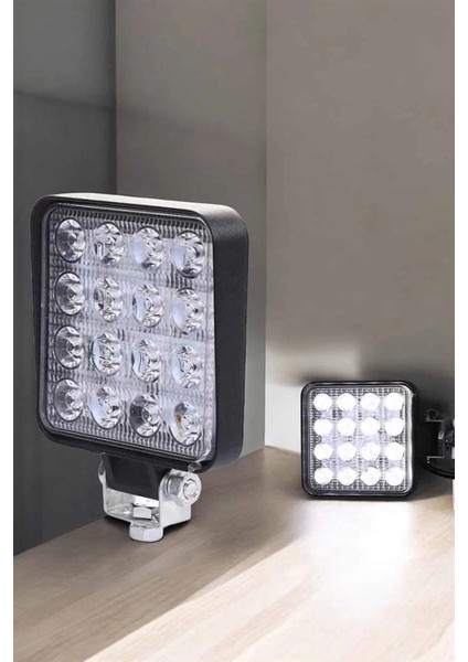 Tepe Lambası Çalışma Lambası Sis Lambası 16 LED Beyaz LED Işık fırsatları