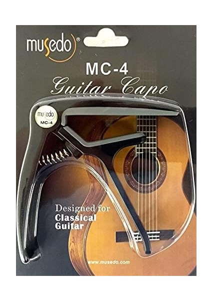 MC4BK - Profesyonel Klasik Gitar Kaposu Mc-4