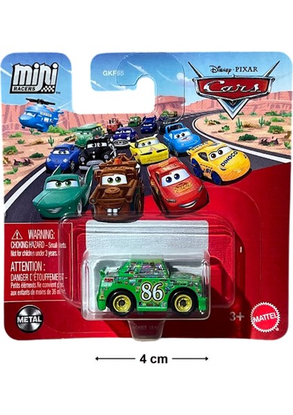 Mini Racers Radiator Springs Race & Rescue - Chick Hicks - 2025 Case