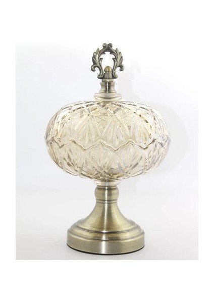 Kapaklı Cam Şekerlik Model 3