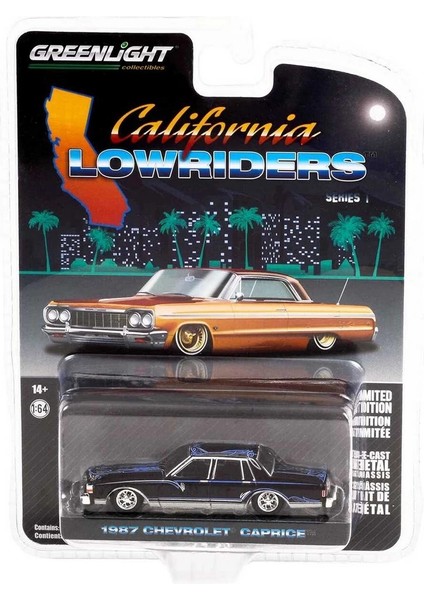 Greenlight 1/64 California Lowriders Series 1 1987 Chevrolet Caprice Lowrider