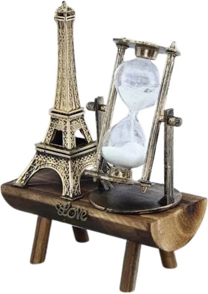 Paris Eyfel Kulesi Hediyelik Eyfel Retro Kum Saati Dekoratif Eşya modelleri