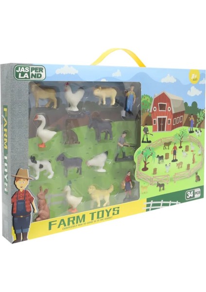 34 Parça Çitli Çiftlik Seti fiyatları