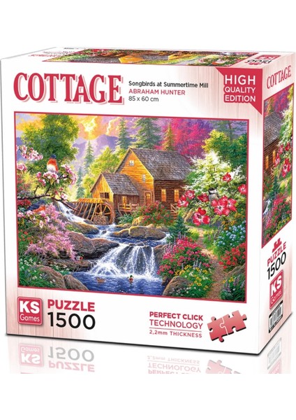Ks Games Songbirds At Summertime Mill Puzzle 1500 Parça 22027