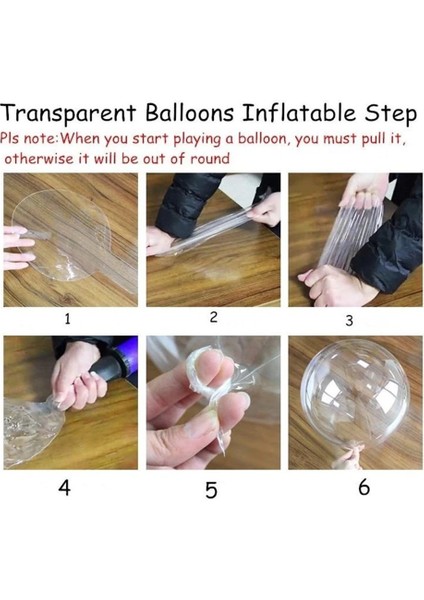 Kırmızı Simli Yuvarlak Şeffaf Balon 24 Inç modelleri