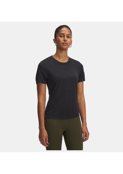 Kadın Ua Launch Jacquard Kısa Kollu T-Shirt 6005096-004