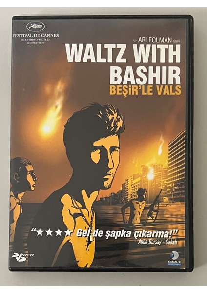 Waltz Wıth Bashır Beşir'le Vals Arı Folman Animasyon DVD (Orijnal Dönem Baskı Dvd)