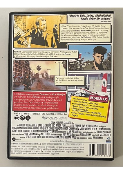 Waltz Wıth Bashır Beşir'le Vals Arı Folman Animasyon DVD (Orijnal Dönem Baskı Dvd) fiyatları