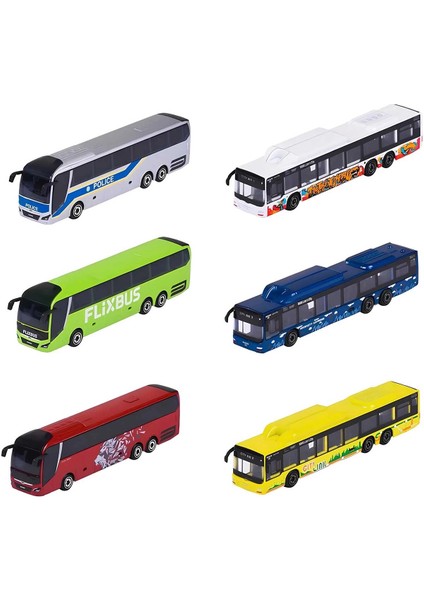 Majorette Man Şehir Otobüsü Metal MODEL 212053159 - 1 Adet Fiyatıdır - Stokta Olan Gönderilir fiyatları